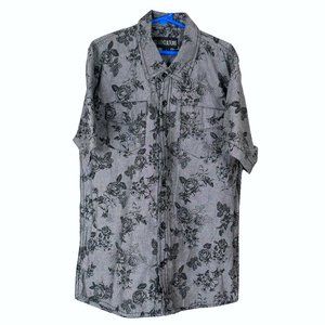 Sub Culture ss boy's L button shirt EUC